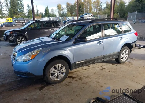2011 Subaru Outback 2.5I из США, поврежденный, VIN 4S4BRBAC8B3366580